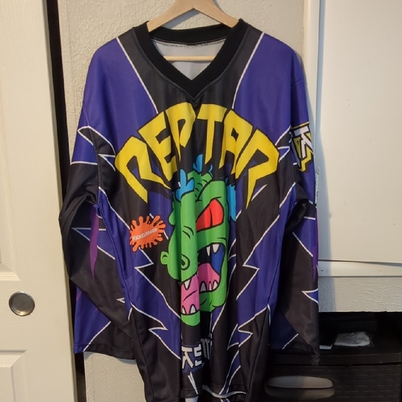 Other - Reptar Purple and Black Reptile Jersey (2XL)